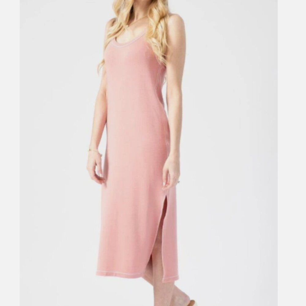 rag & bone Pink Slip Midi Dress